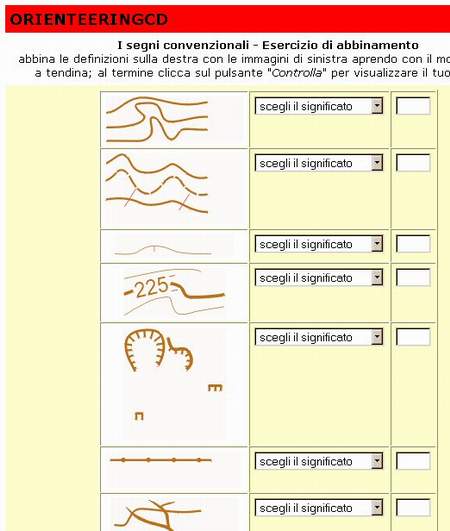 I segni convenzionali esercitazione