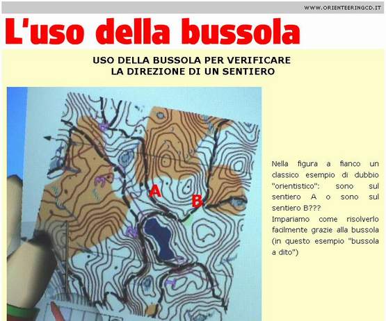 Uso della bussola